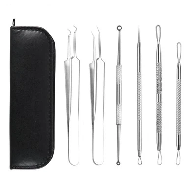 Kit de removedor de netles de acne agulhas